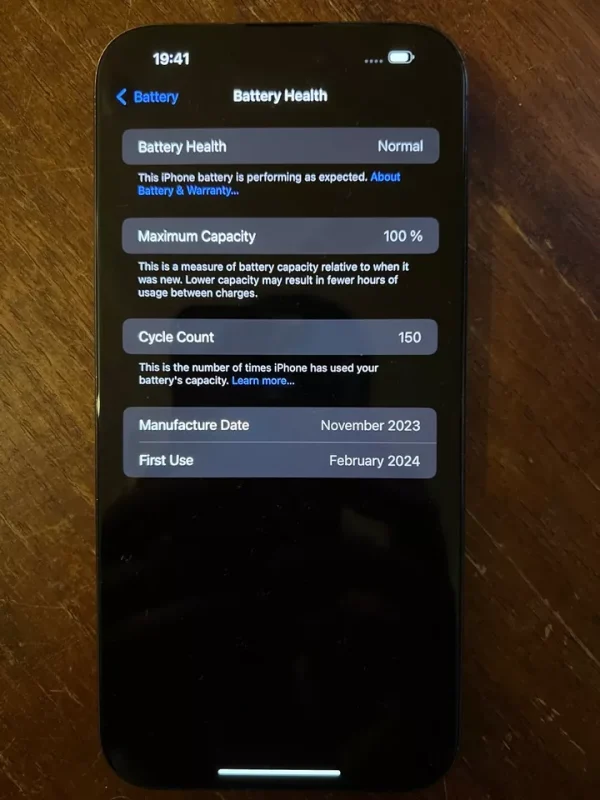 Apple iPhone 15 Pro Max – 256GB, eSIM – Blue Titanium - Image 4
